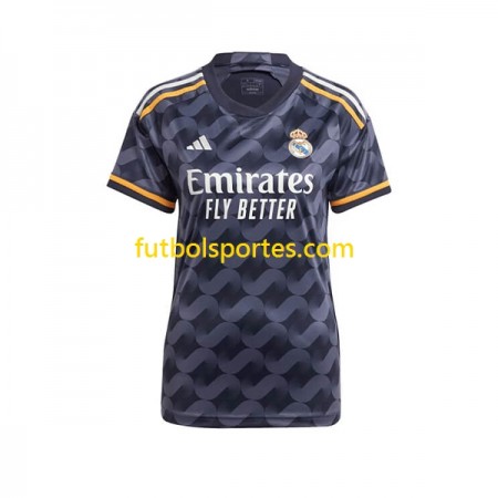 Camiseta Real Madrid Mujer Segunda Equipación 2023/2024